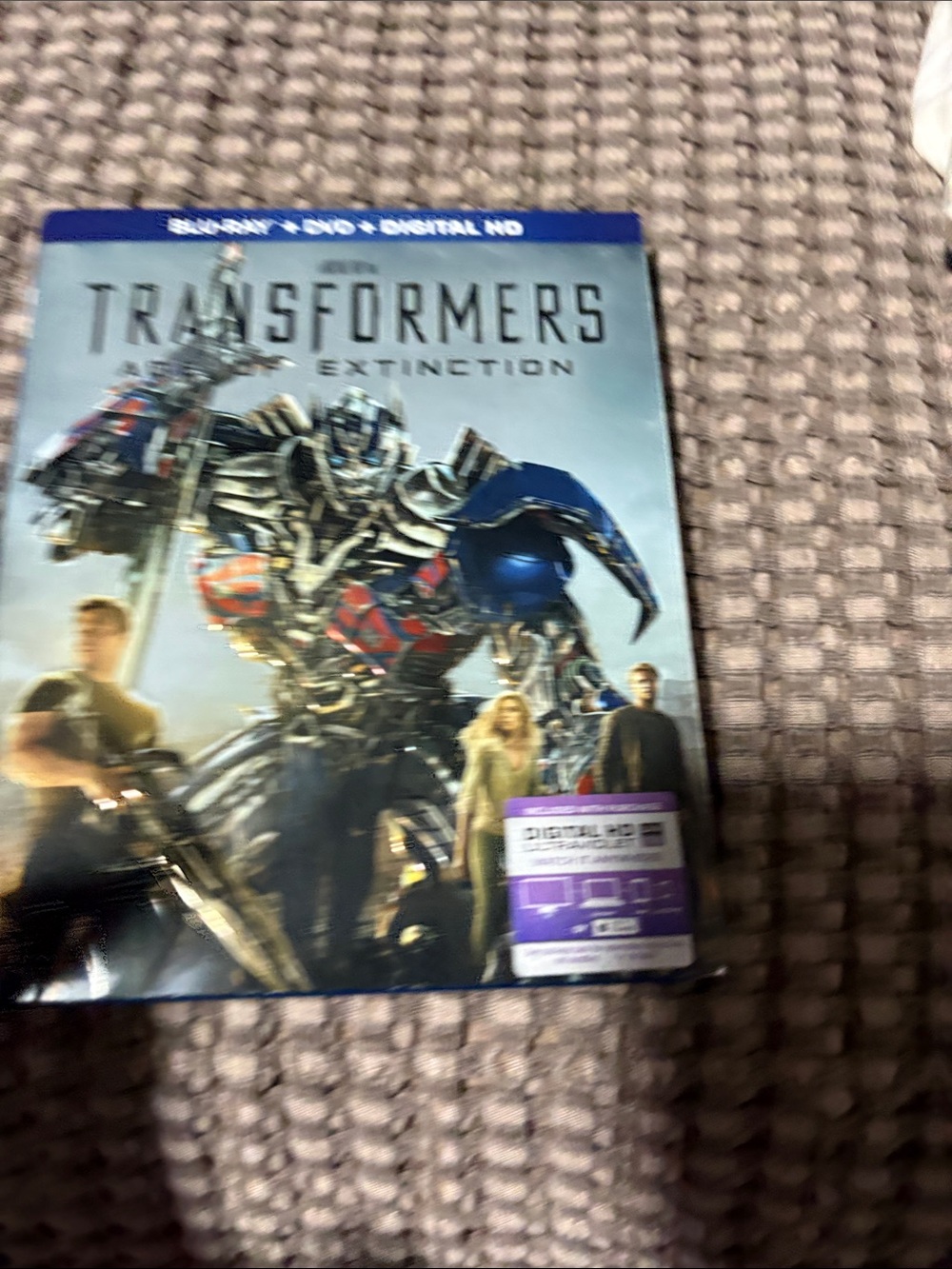 Transformers: Extinction Blu-ray + DVD + Digital Copy - Blue